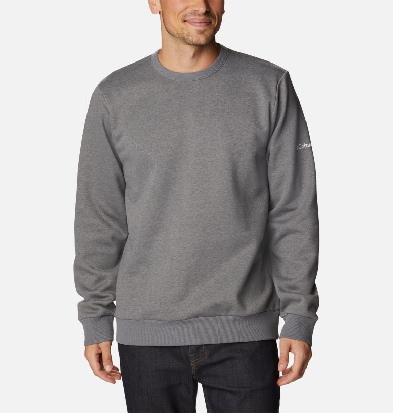 Thumbnail: Men's Tumalo Creek Sweatshirt, Color: City Grey Heather, Boundless Graphic, image 1
