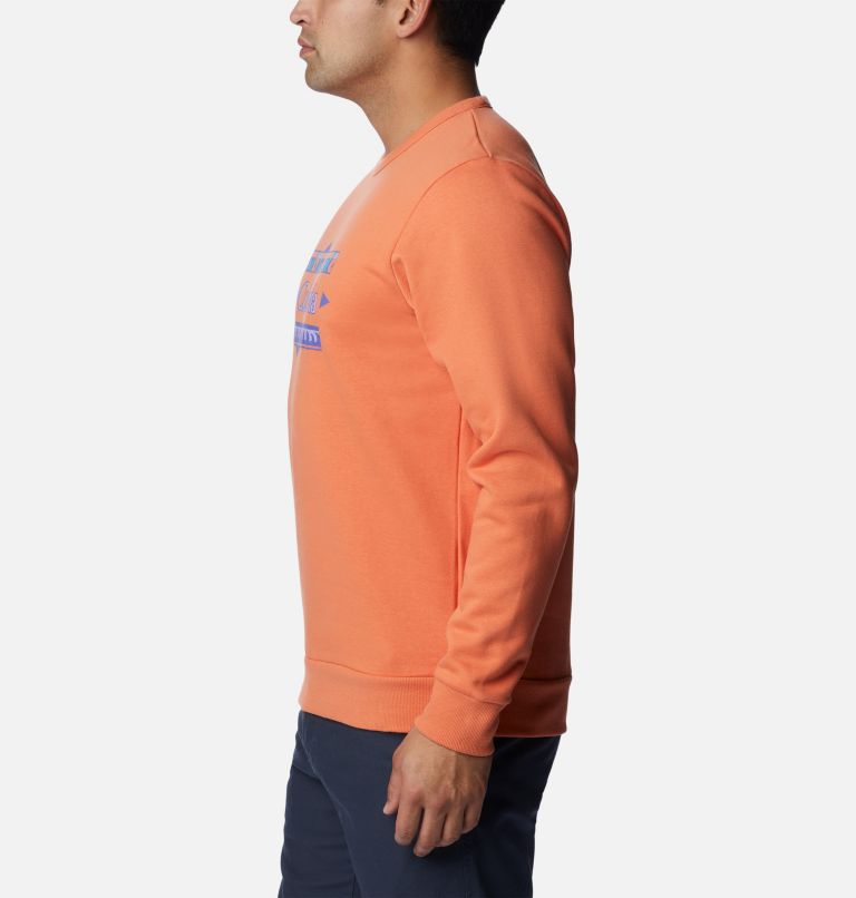 Men's Tumalo Creek Sweatshirt, Color: Desert Orange, Bordered CSC, image 3