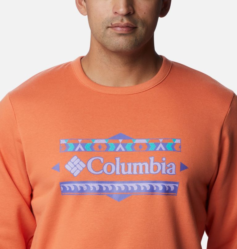 Men's Tumalo Creek Sweatshirt, Color: Desert Orange, Bordered CSC, image 4
