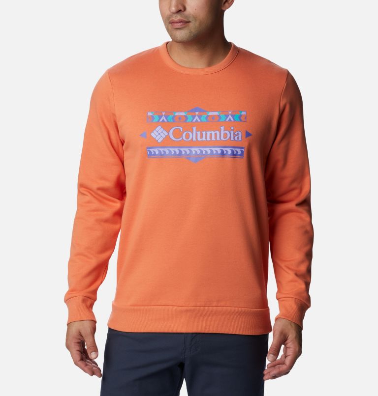 Thumbnail: Men's Tumalo Creek Sweatshirt, Color: Desert Orange, Bordered CSC, image 1