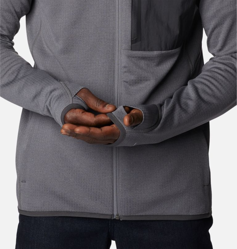 Veste en Polaire Triple Canyon Homme, Color: City Grey, image 7