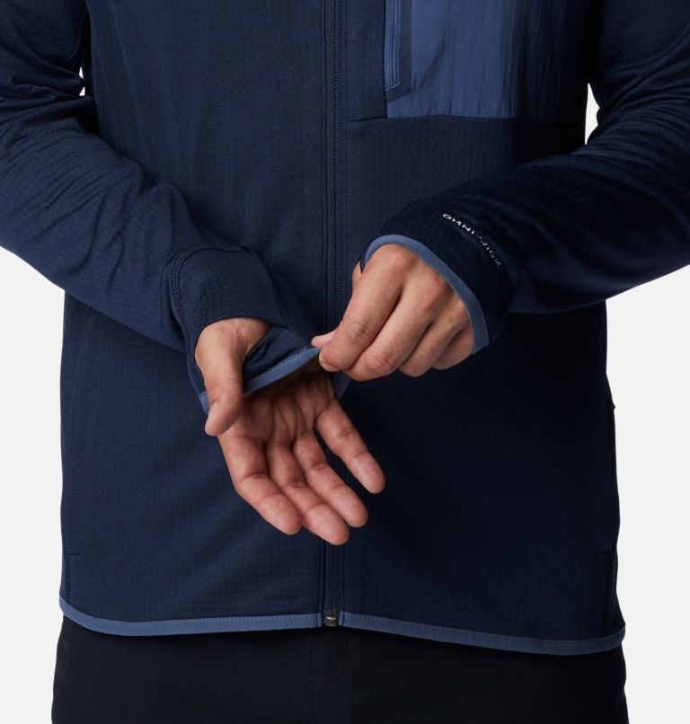 Thumbnail: Men's Triple Canyon Full Zip Jacket, Color: Collegiate Navy, image 7