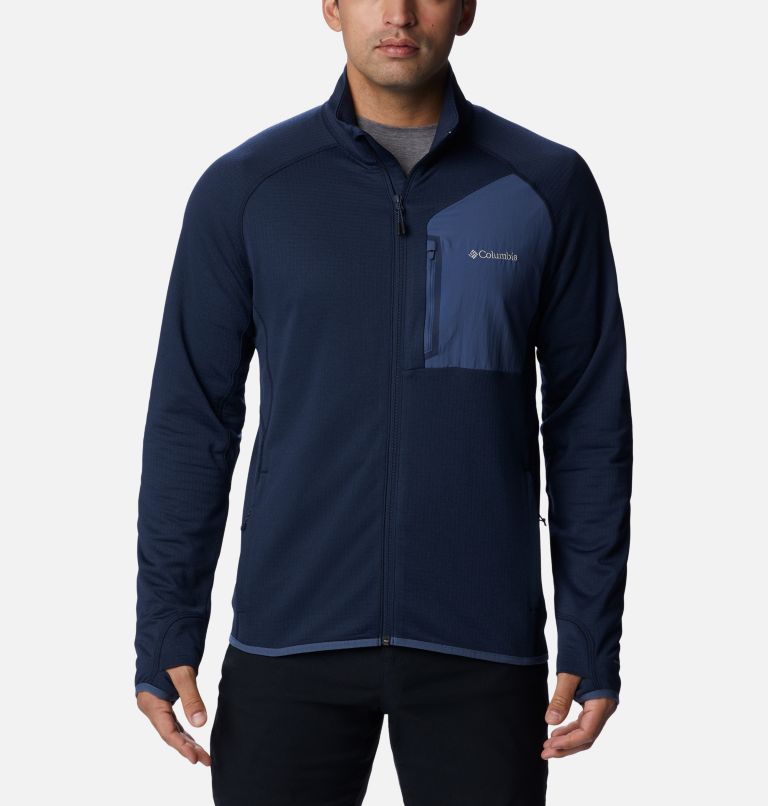 Men's Triple Canyon Full Zip Jacket, Color: Collegiate Navy, image 1