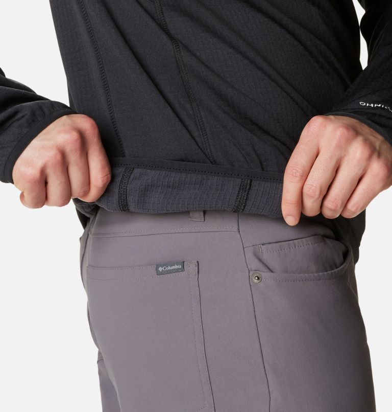 Men's Triple Canyon Half Zip Fleece, Color: Black, image 5