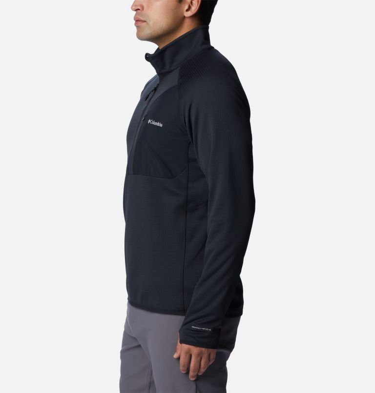 Men's Triple Canyon Half Zip Pullover, Color: Black, image 3