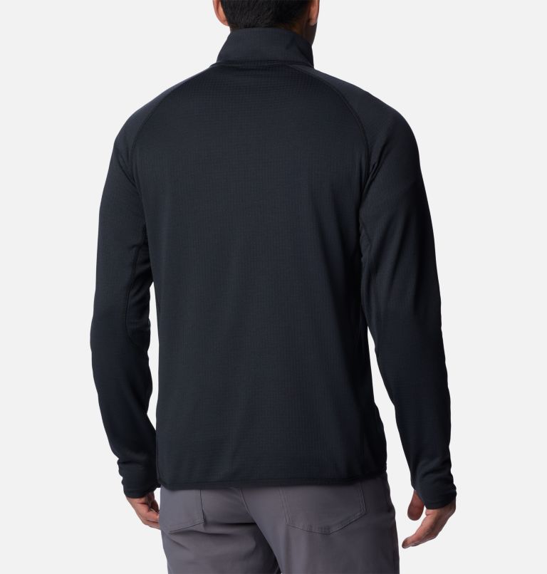 Men's Triple Canyon Half Zip Pullover, Color: Black, image 2