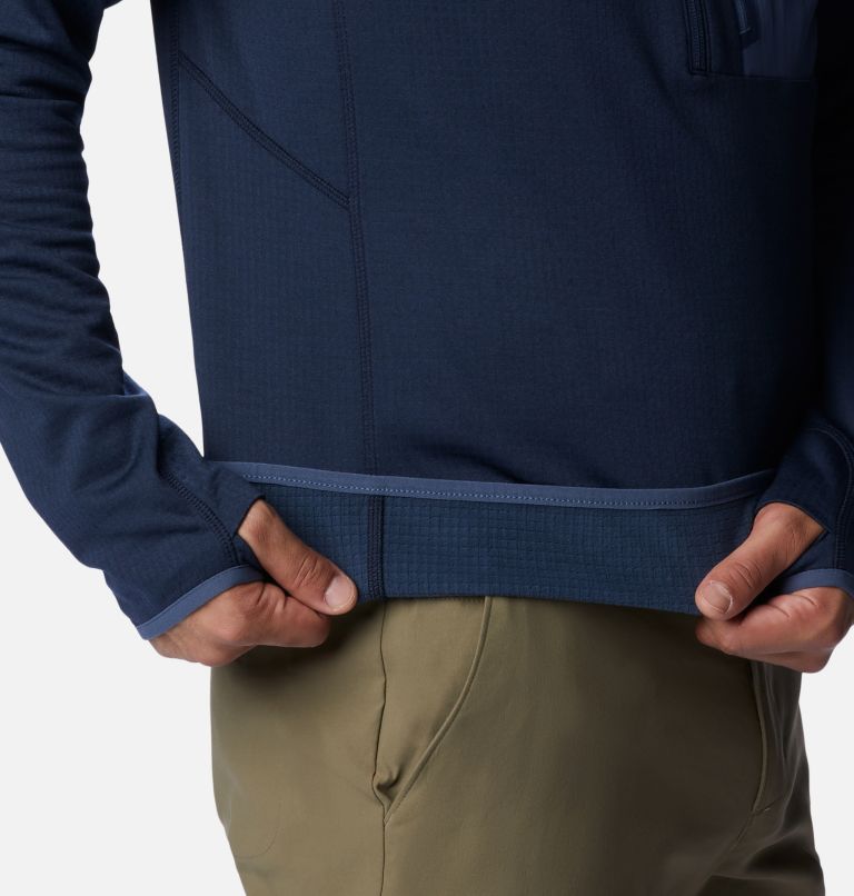 Thumbnail: Men's Triple Canyon Half Zip Pullover, Color: Collegiate Navy, image 6