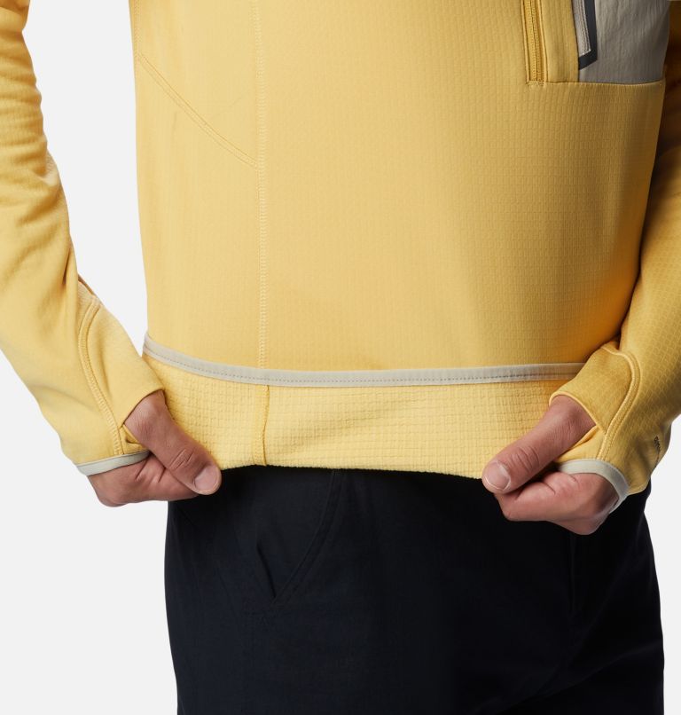 Men's Triple Canyon Half Zip Pullover, Color: Golden Nugget, image 6