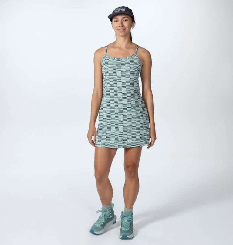 Robe Dynama Femme, Color: Mineral Spring Sediment Check Print
