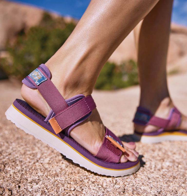 Thumbnail: Women's Via Sandal Desert Nights Sandal, Color: Antique Mauve, Squash, image 12