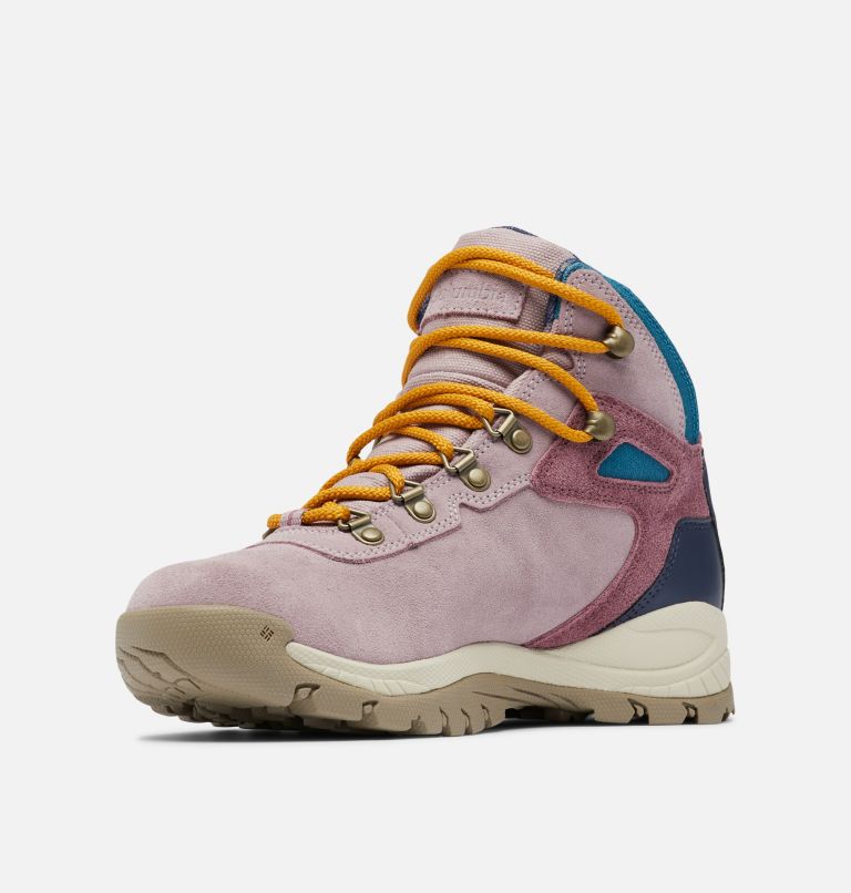 Thumbnail: Women's Newton Ridge Plus Waterproof Amped Hiking Boot - Desert Nights, Color: Sparrow, Nocturnal, image 6