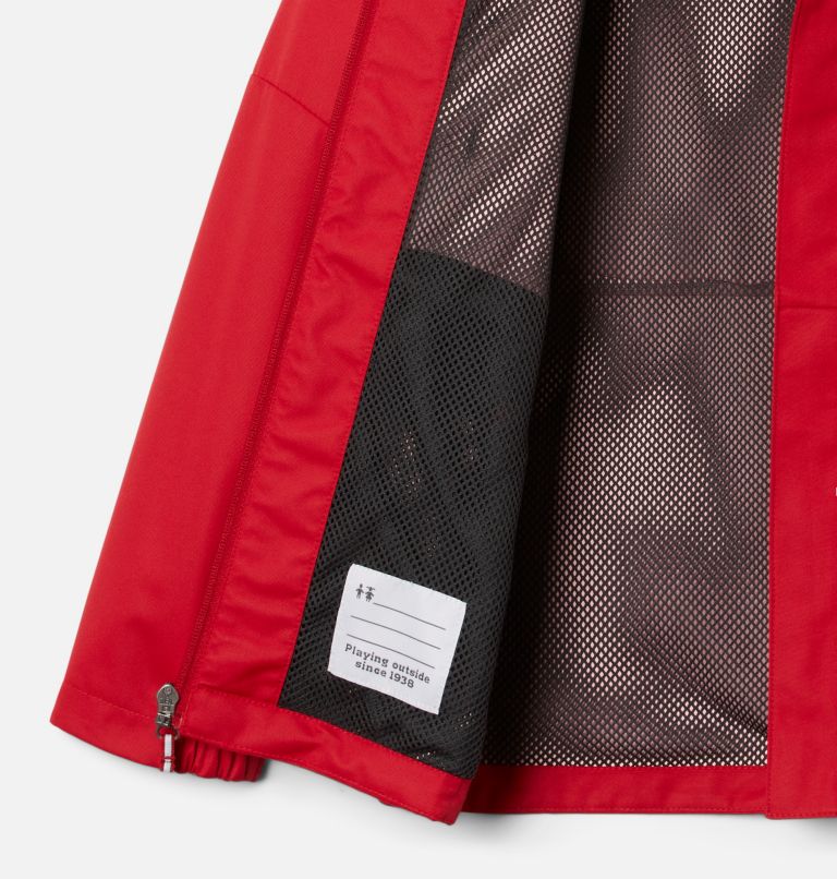 Boys' Hikebound Jacket, Color: Mountain Red, image 3