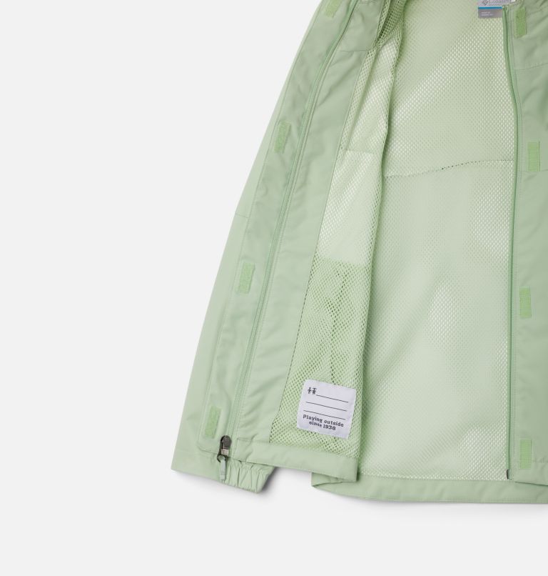 Girls' Hikebound Jacket, Color: Sage Leaf, image 3