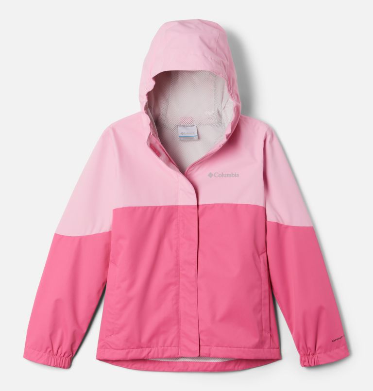 Thumbnail: Girls' Hikebound Jacket, Color: Wild Rose, Wild Geranium, image 1