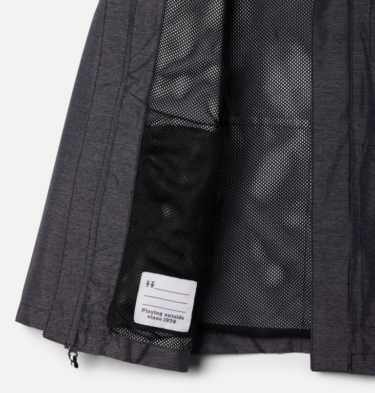 Thumbnail: Boy's Static Ridge Field Waterproof Jacket, Color: Black, image 3
