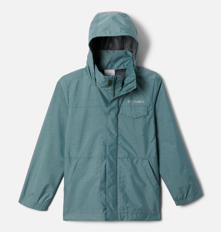 Thumbnail: Boy's Static Ridge Field Waterproof Jacket, Color: Metal, image 1