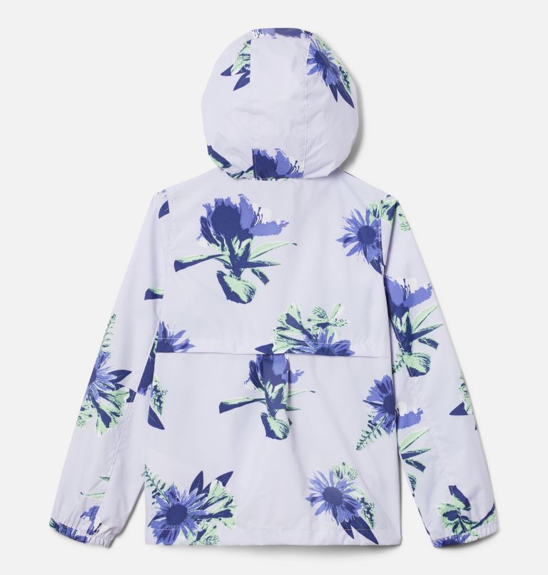 Girls' Switchback Springs Jacket, Color: Purple Tint Staycation, image 2