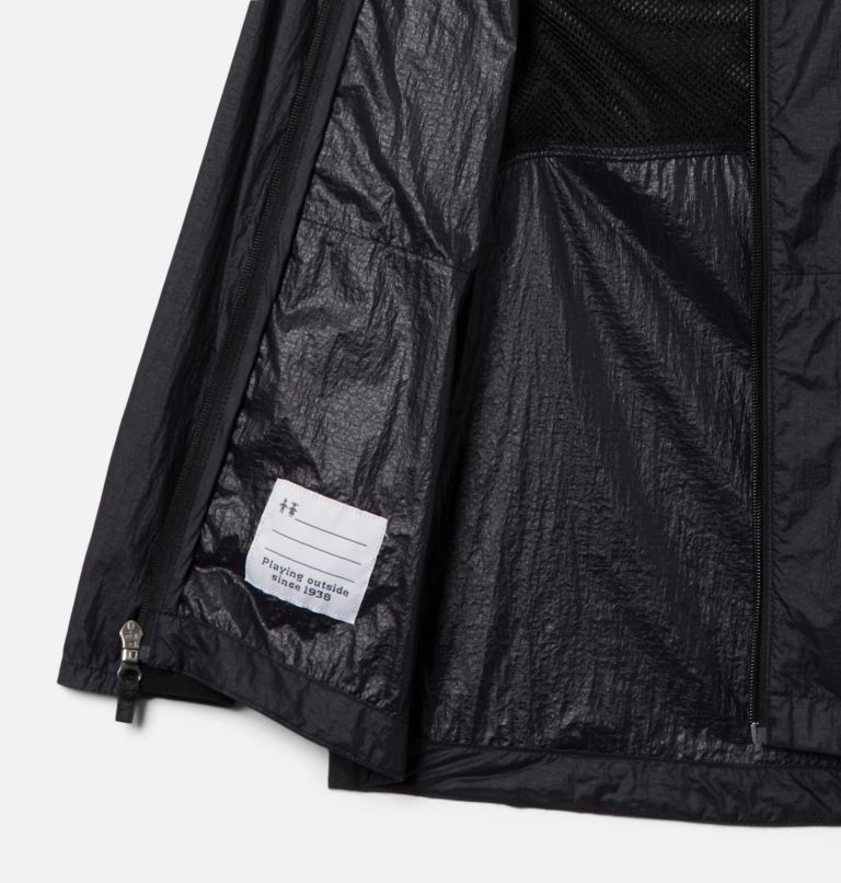 Boys' Loop Trail Windbreaker, Color: Black, image 3