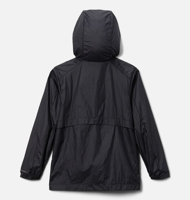 Boys' Loop Trail Windbreaker, Color: Black, image 2