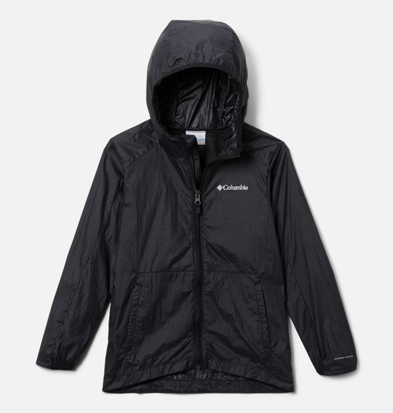 Boys' Loop Trail Windbreaker, Color: Black, image 1