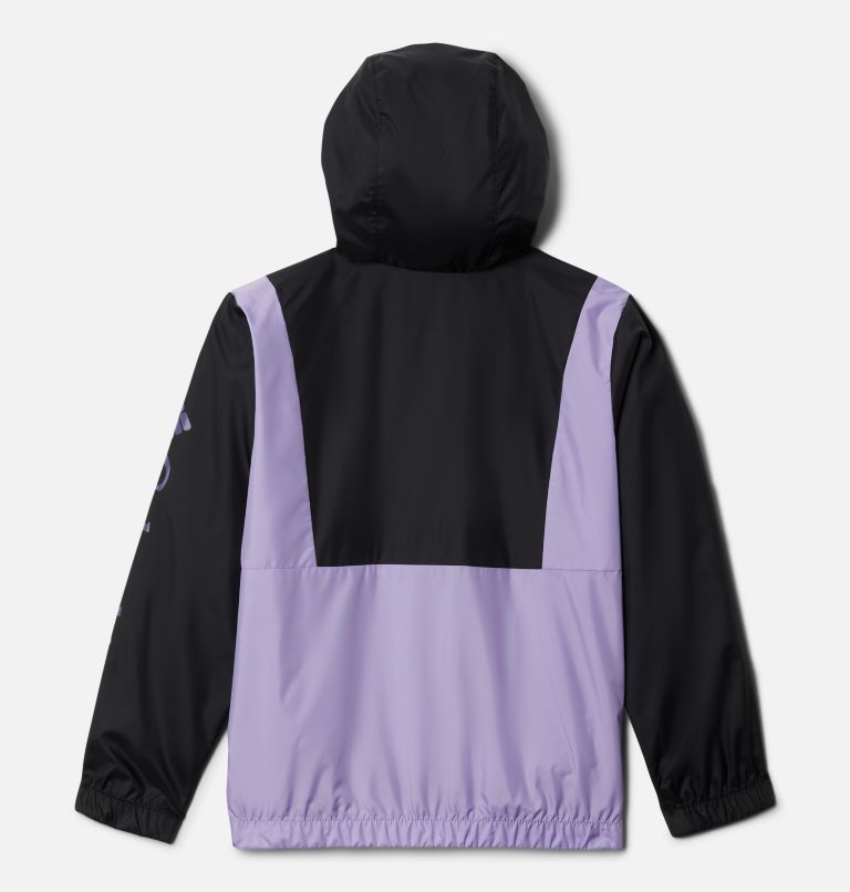 Thumbnail: Girls' Lily Basin Jacket, Color: Black, Frosted Purple, image 2
