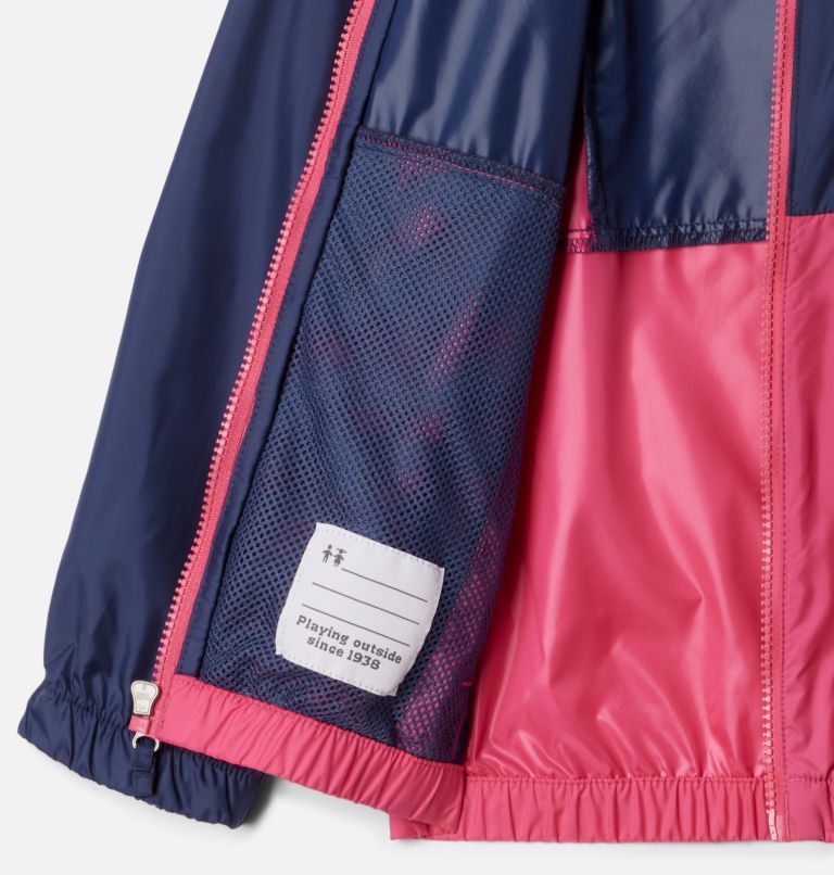 Manteau Lily Basin Fille, Color: Nocturnal, Ultra Pink, image 3