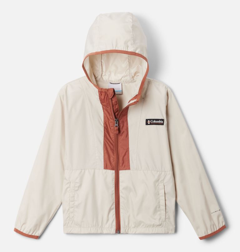 Kids' Back Bowl Hooded Windbreaker, Color: Canteen, Dark Stone, Auburn, image 1