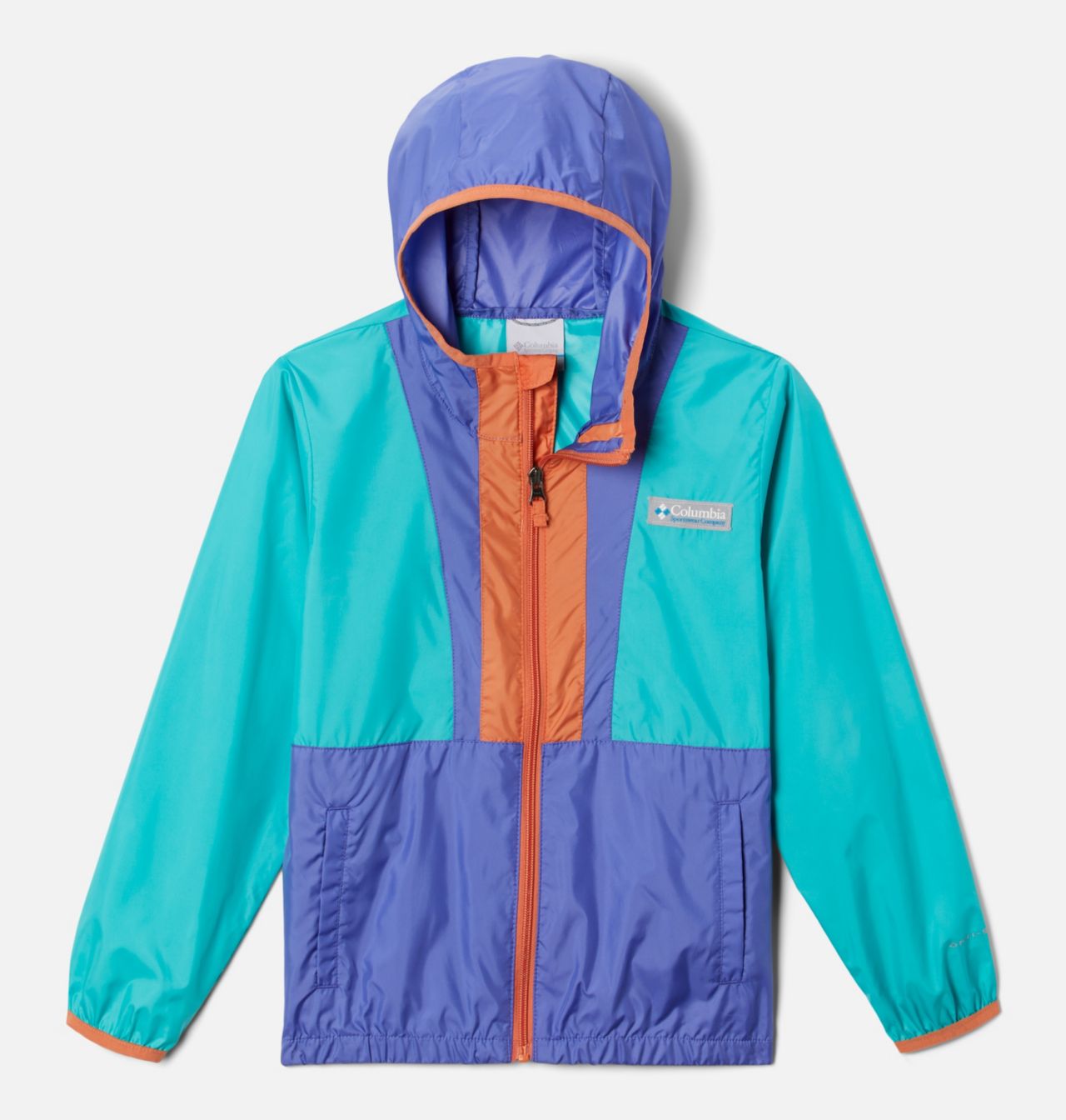 Kids' Back Bowl™ Hooded Windbreaker 1