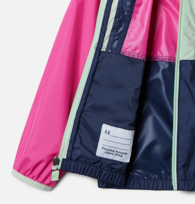 Thumbnail: Back Bowl Hooded Windbreaker | 695 | S, Color: Pink Ice, Nocturnal, Key West, image 3