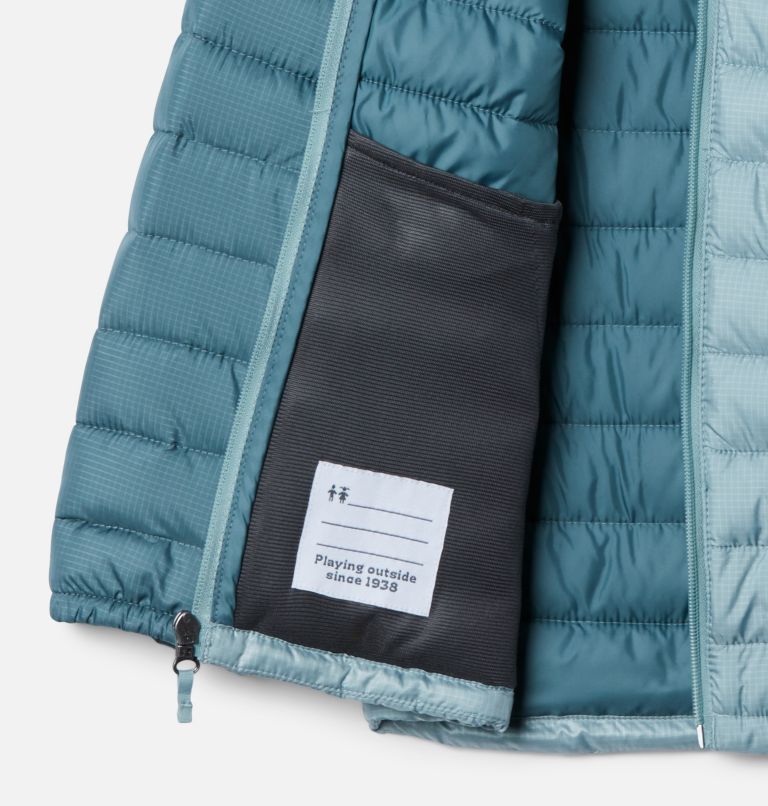 Silver Falls Hooded Jacket | 350 | XL, Color: Niagara, Metal, image 3