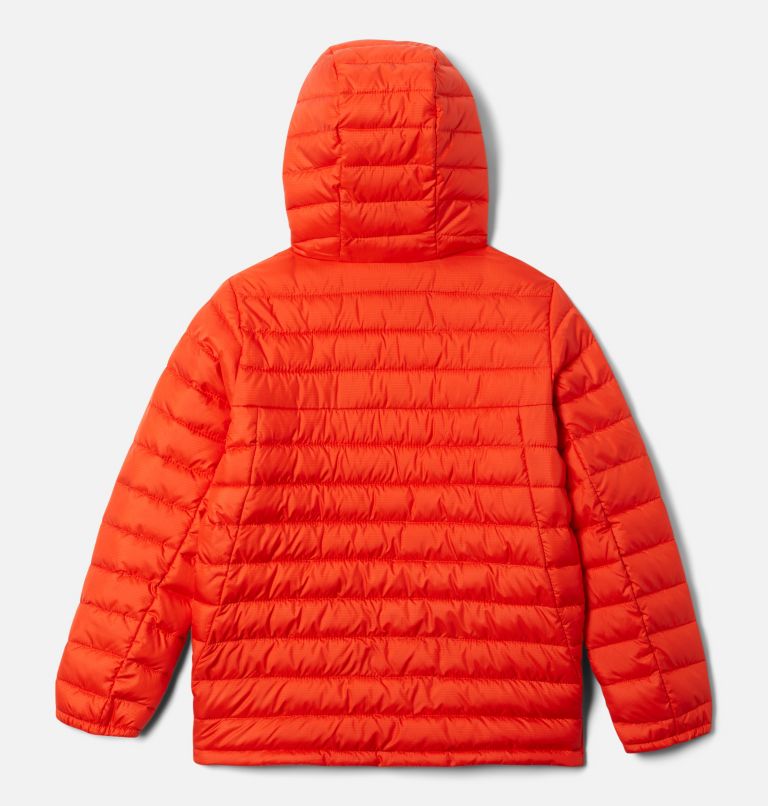 Boys' Silver Falls Hooded Jacket, Color: Spicy, image 2
