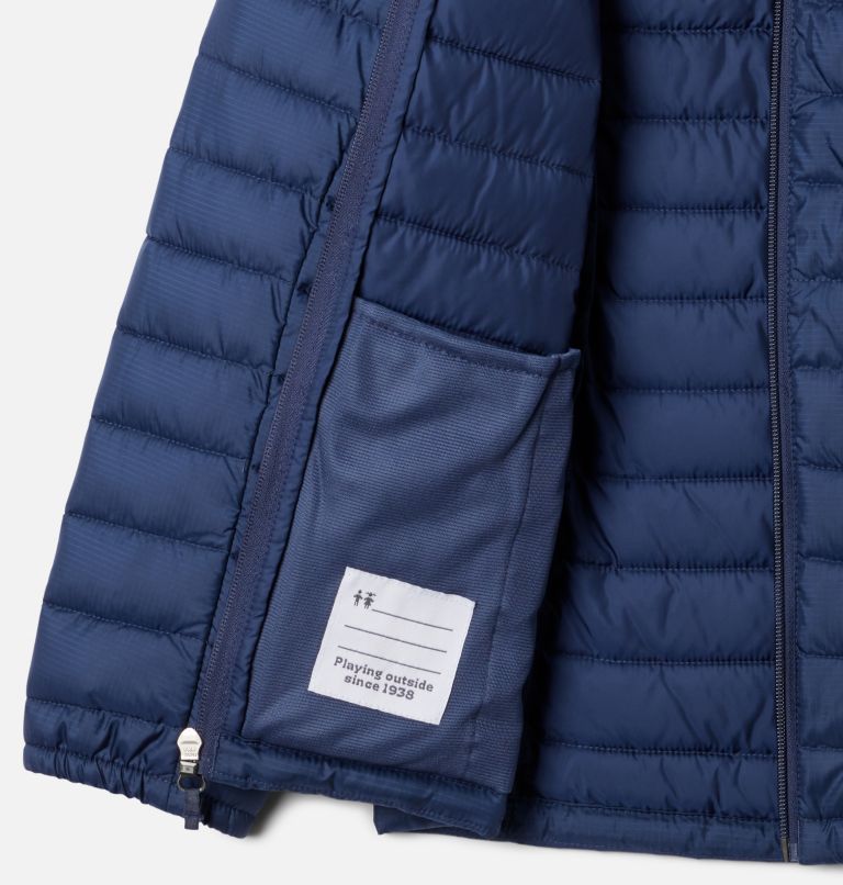 Girls' Silver Falls Hooded Jacket, Color: Nocturnal, image 3