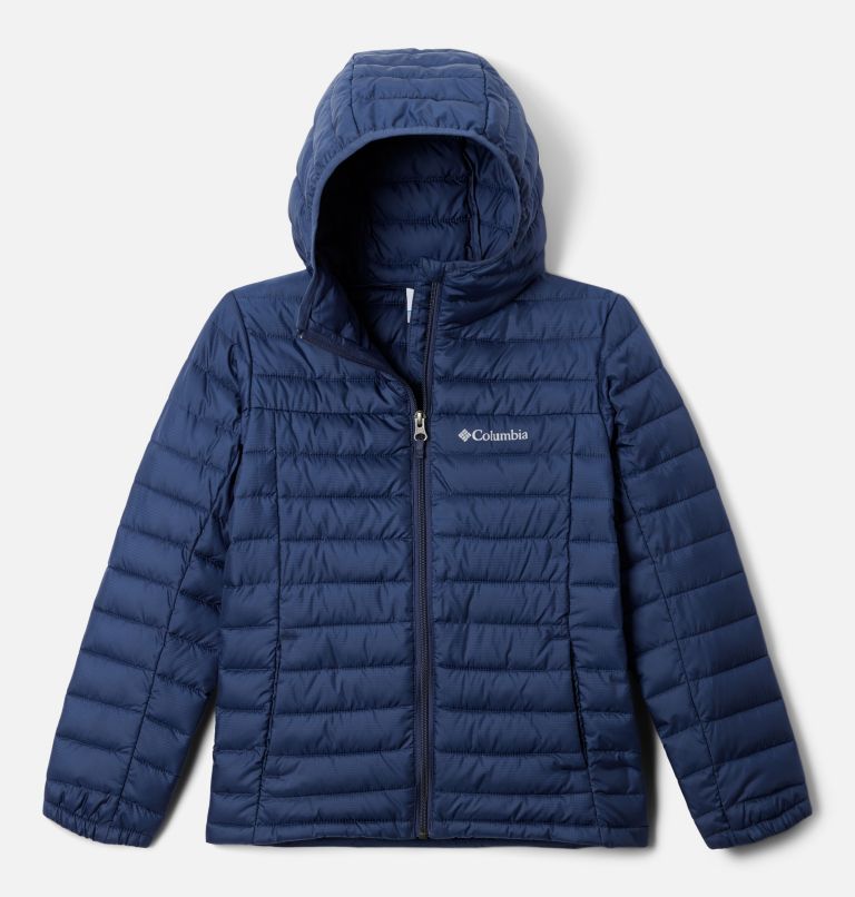 Girls' Silver Falls Hooded Jacket, Color: Nocturnal, image 1