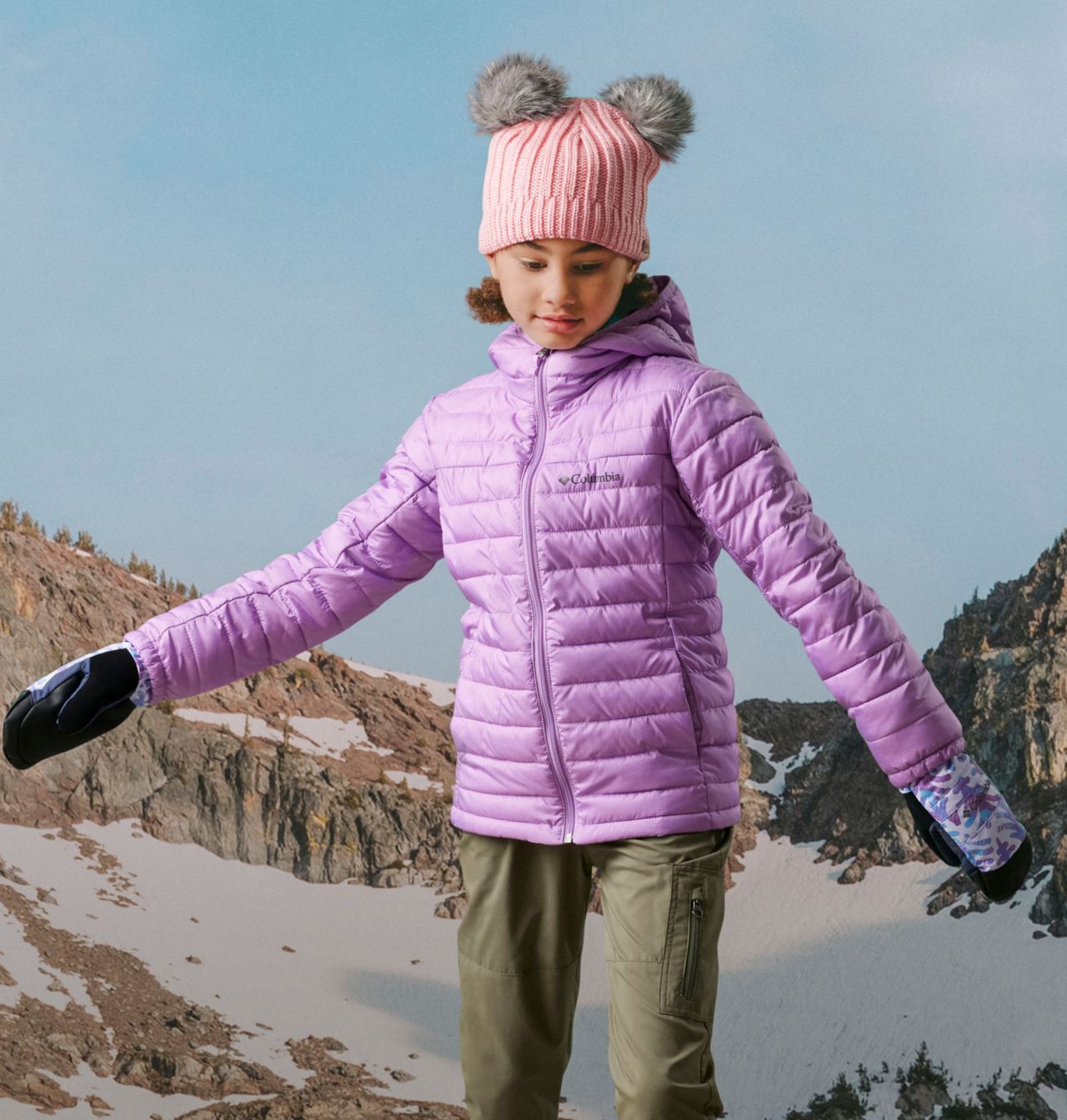Manteau à capuchon Silver Falls™ Fille 4