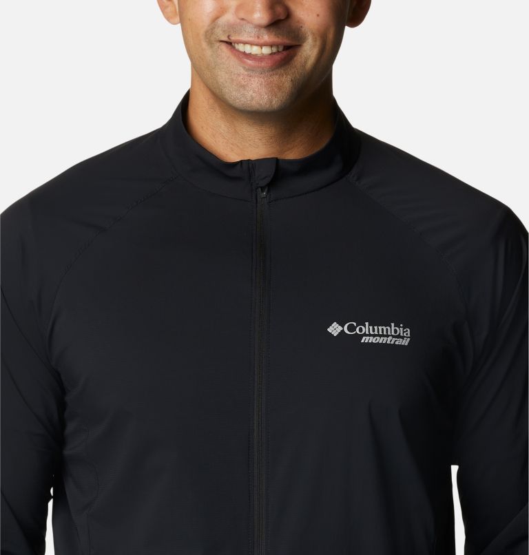 Men's Endless Trail Wind Shell Jacket, Color: Black, image 4