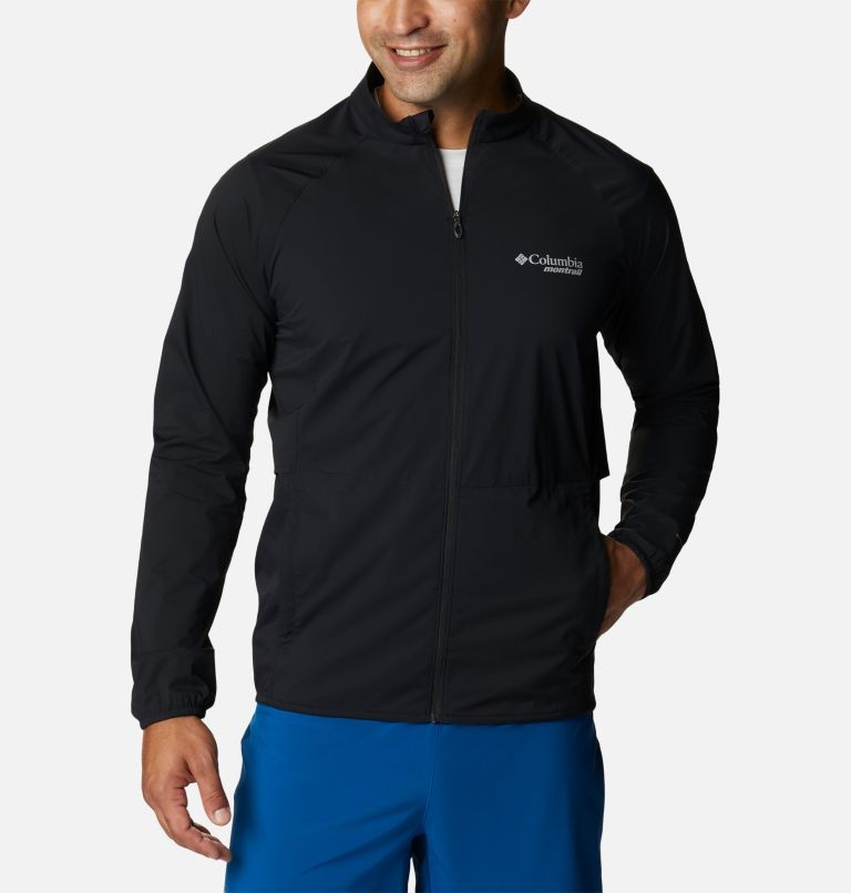 Thumbnail: Men's Endless Trail Wind Shell Jacket, Color: Black, image 1