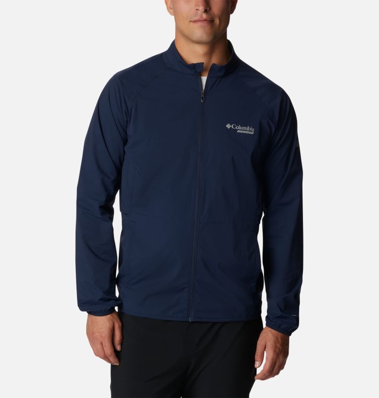 Men's Endless Trail Wind Shell Jacket, Color: Collegiate Navy, image 1