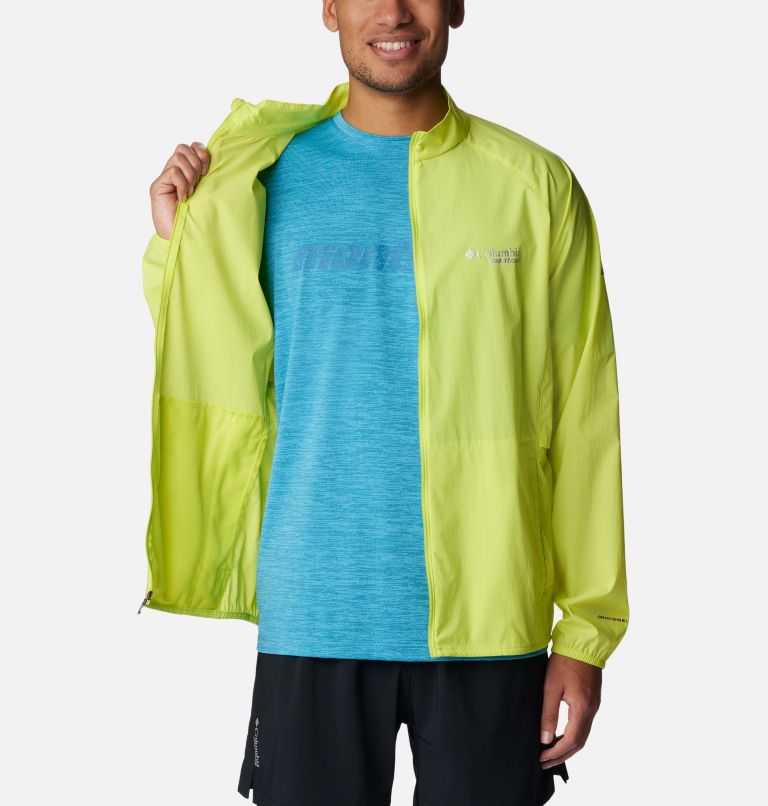 Thumbnail: Men's Endless Trail Wind Shell Jacket, Color: Radiation, image 5