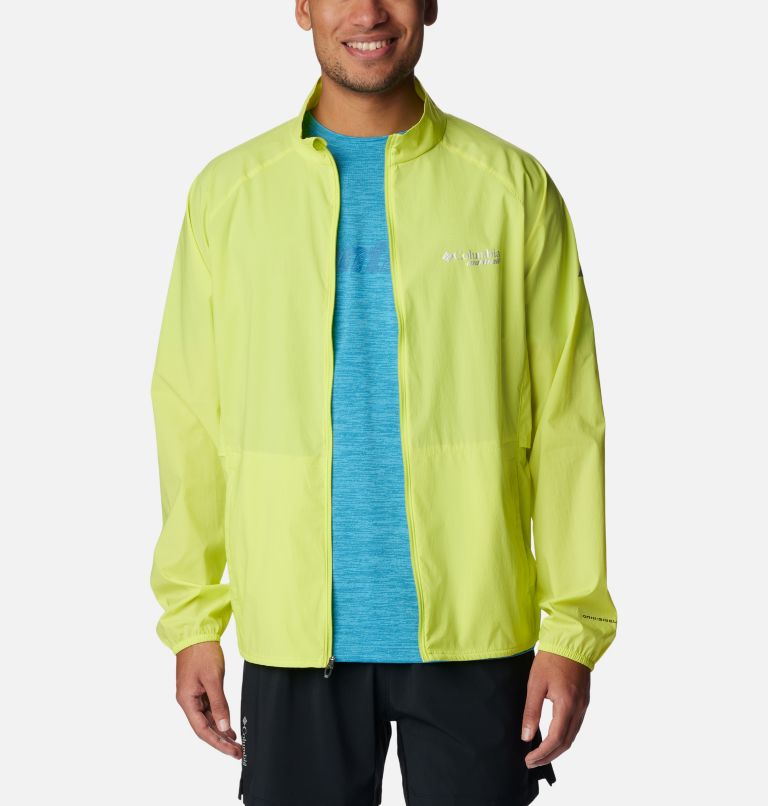 Men's Endless Trail Wind Shell Jacket, Color: Radiation, image 7
