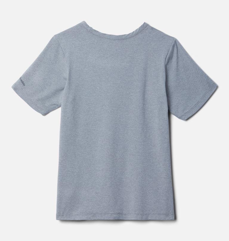 Thumbnail: Boys' Tech Trail T-Shirt, Color: Cool Grey Heather, image 2