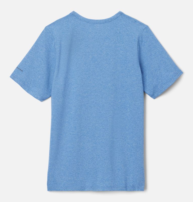Boys' Tech Trail T-Shirt, Color: Skyler Heather, image 2