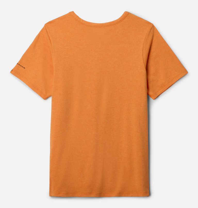 Boys' Tech Trail T-Shirt, Color: Koi Heather, image 2