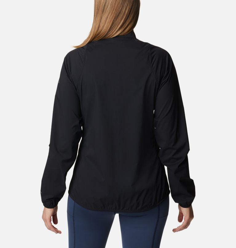 Women's Endless Trail Wind Shell Jacket, Color: Black, image 2