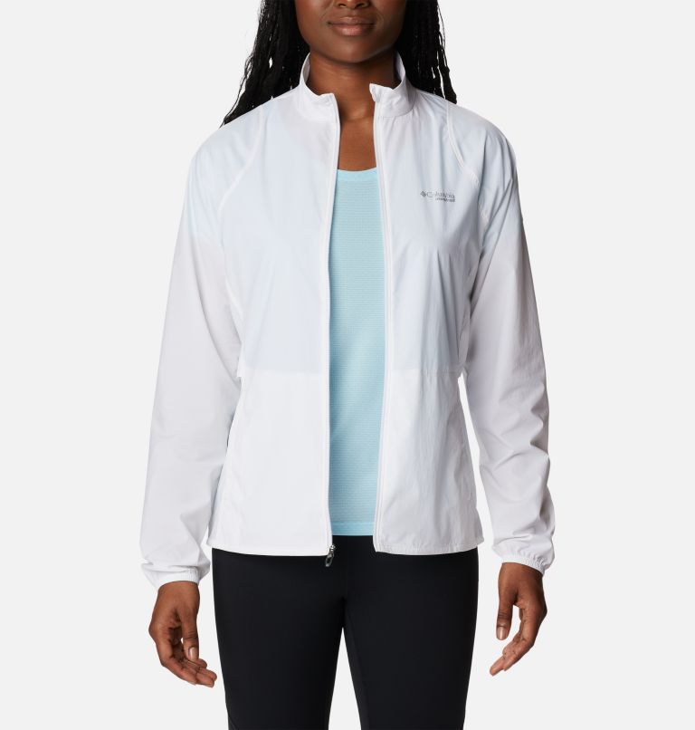 Thumbnail: Women's Endless Trail Wind Shell Jacket, Color: White, image 7