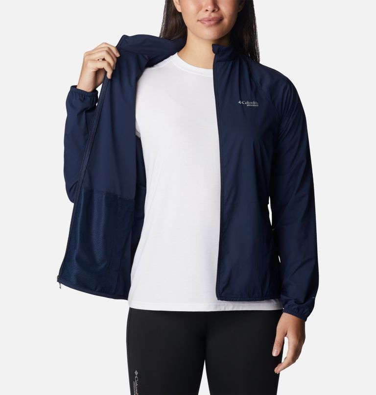 W Endless Trail Wind Shell | 464 | XL, Color: Collegiate Navy, image 5