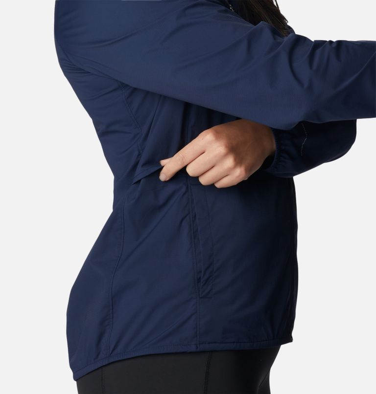 Thumbnail: Women's Endless Trail Wind Shell Jacket, Color: Collegiate Navy, image 6