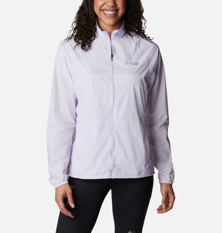 Thumbnail: Women's Endless Trail Wind Shell Jacket, Color: Purple Tint, image 1