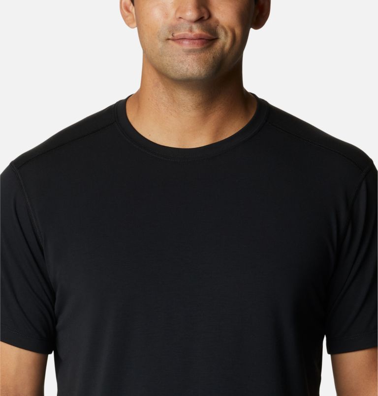 Men's Endless Trail Running Tech T-Shirt, Color: Black, image 4