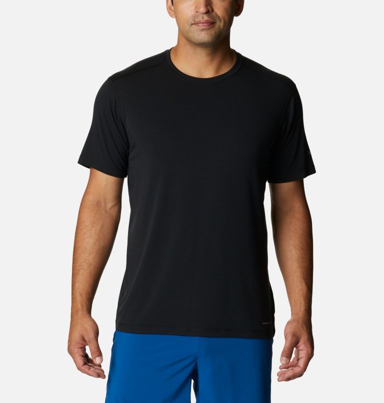 Men's Endless Trail Running Tech T-Shirt, Color: Black, image 1
