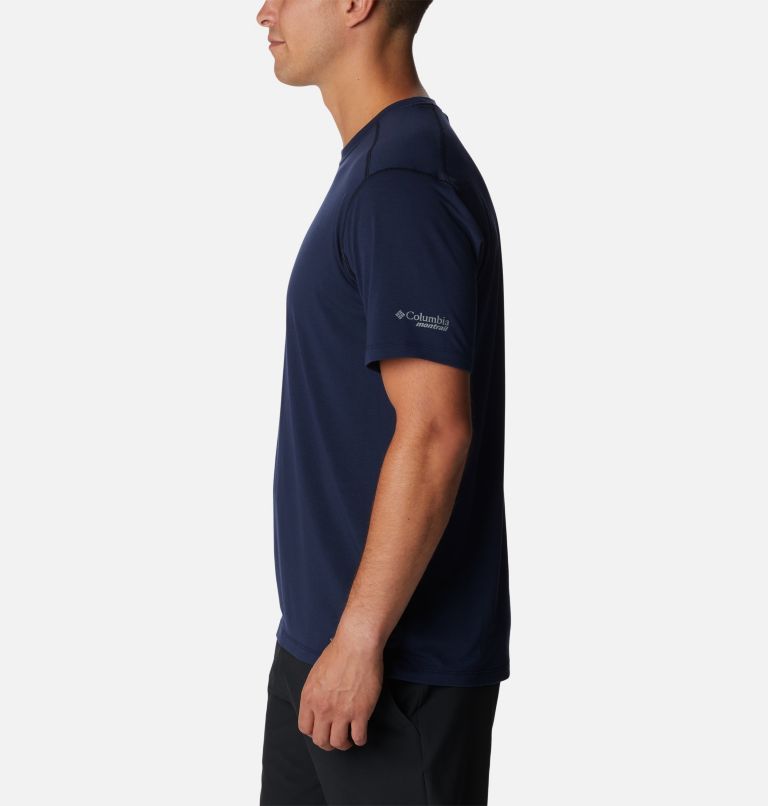 Thumbnail: Men's Endless Trail Running Tech T-Shirt, Color: Collegiate Navy, image 3